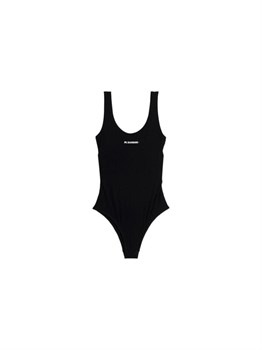 JIL SANDER + Logo Printed One Piece Swimsuit 60979110 - фото 1010965