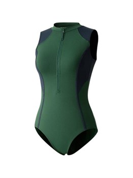 Anta One piece Swimsuit Women's Green/Blue 61310302 - фото 5392605