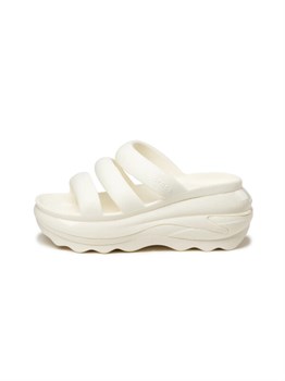 Crocs Mega Crush Triple Strap – домашние тапочки 38-39 / Chalk 57061878 - фото 6087905