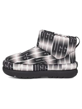 UGG Classic Maxi Wavelength Mini Boot 'Black And White' 60571566 - фото 6551308