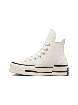 Converse Chuck Taylor All Star 70 Hi Plus Canvas Egret Black 59835218 - фото 7362454