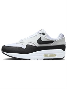 Nike Air Max 1 White Black Neutral Grey Women's 59857729 - фото 8364224