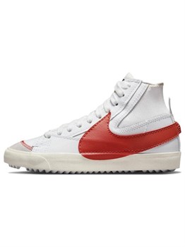 Кроссовки Nike Blazer Mid 77 Jumbo White Total Orange 59971369 - фото 8366239