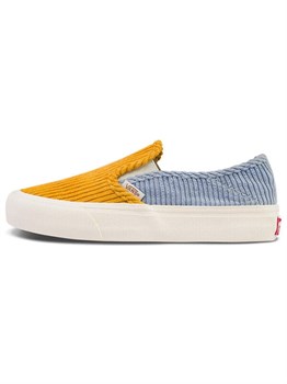 Кроссовки Vans Unisex Slip On Sneakers Yellow/Blue 59963800 - фото 8373591