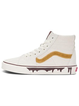 Кроссовки Vans SK8 Hi 'White Yellow' для треккинга 60206851 - фото 8375425