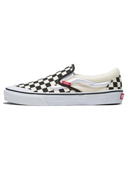 Кроссовки Vans Slip-On Classic 138 'Sidestripe - Black Checkerboard 60178204 - фото 8375697