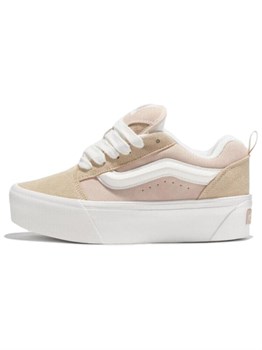 Vans Knu Stack Бежевые Кроссовки с Антискользящей Подошвой 61109537 - фото 8375917