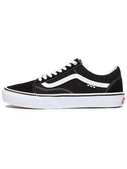 Кроссовки Vans Skate Old Skool Black White 59811565 - фото 8376566