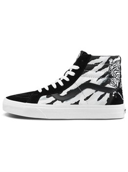 Кроссовки Vans SK8 Hi Reissue High-Top Black/White 59873133 - фото 8377359