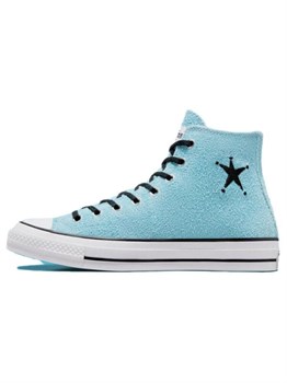Кроссовки Converse Chuck Taylor All Star 70 Hi Stussy Sky Blue 60178649 - фото 8383096