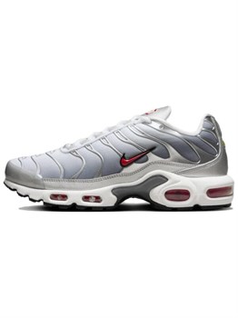 Nike Air Max Plus Антискользящие кроссовки серо-красные 60635294 - фото 8386405
