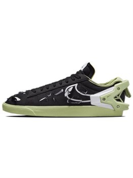 Кроссовки Nike Blazer Low Acronym Black Olive Aura 59891440 - фото 8387194