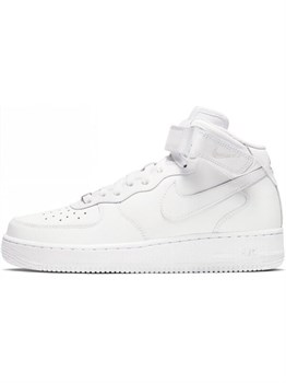 Nike Air Force 1 '07 Mid 'Triple White' Женские кроссовки 59964648 - фото 8389705