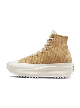 Converse Run Star Hike Striped Knit Nomad Khaki 60256934 - фото 8398502