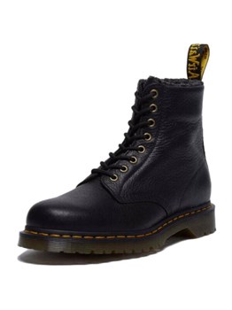 Dr. Martens 1460 Faux Fur Lined Boot Black 61428753 - фото 8405165