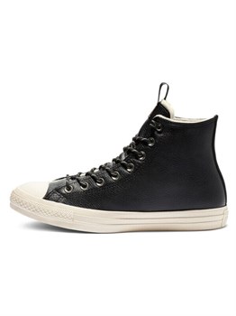 Кроссовки Converse Chuck Taylor All Star Hi Leather 'Black' 59972008 - фото 8408541