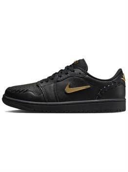 Кроссовки Jordan Women's Air Jordan 1 Low Method Of Make 'Black' 60643317 - фото 8411119