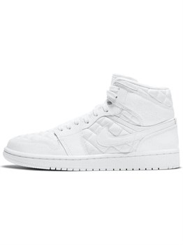 Кроссовки Jordan 1 Mid Quilted White Women’s 59826024 - фото 8415530