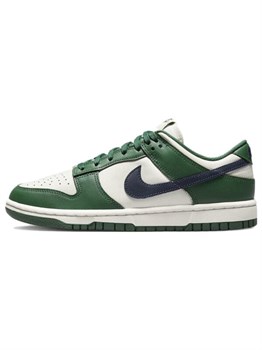 Nike Dunk Low Retro Gorge Green Midnight Navy 59821036 - фото 8415663