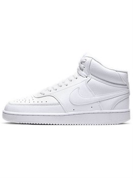 Nike Court Vision Mid Triple White Женские кроссовки 59967282 - фото 8417847
