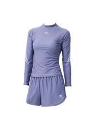 LiNing Two-Piece Swimsuits Women's Gray Purple 61060354