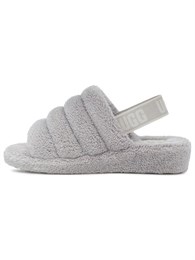 UGG Флип-флопы Fluff Yeah Stylish Sandals Women's Metal Gray 61434308