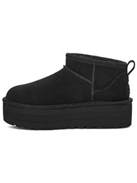 UGG Classic Ultra Mini Platform Boot Black 59976649