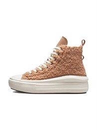 Converse Chuck Taylor All Star Move Platform High 'Sherpa Champagne Tan' 60187536