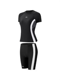 LiNing Two Piece Swimsuit Women's Black 63848207