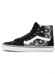 Кроссовки Vans SK8 Hi Bandana-Black 59972014