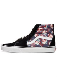 Кроссовки Vans SK8 HI Flowers Graffiti Black Blue Red 59875476
