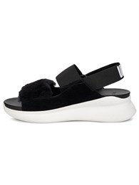 UGG Silverlake Черно-белые сандалии для женщин 61119371