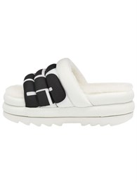 UGG Maxi Slide Белые Сланцы для Женщин 60597245