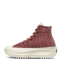 Converse Run Star Hike Hi Striped Knit Dark Wine 60247232