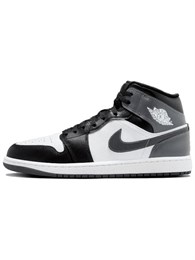 Кроссовки Jordan 1 Mid Black White Iron Grey 61107245