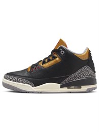 Женские кроссовки Jordan 3 Retro Black Cement Gold 59812771