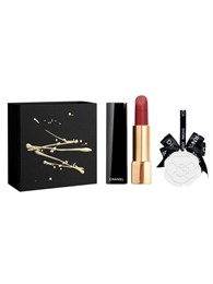 CHANEL Black Gold Box Makeup Sets Easy To Blend Complexion Alluring Glossy/Satin Lipstick+Aromatherapy 61290654