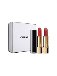 CHANEL Dazzling Glamour Moisten Lipstick Set Easy-to-Blend Velour Matte Finish Set Of 2 59945827