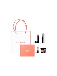 CHANEL Coral Eye Shadow Lipstick Makeup Sets Easy to Blend Natural 4 Piece Set 64755070