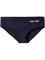 MIU MIU Logo Embroidered Stretched Bikini Bottoms 60560728 - фото 6015321