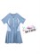 LiNing SS23 One piece Swimsuit Women's Biscay Blue 61313868 - фото 632319