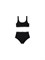 Burberry Women's Logo Tape Bio-Based Stretch Nylon Bikini Black 60490878 - фото 6858931