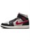 Кроссовки Jordan 1 Mid Black College Grey Gym Red 60153105 - фото 8387415
