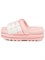 UGG Maxi Slide Логотип Розовые Сандалии для Женщин 60597728 - фото 8390193